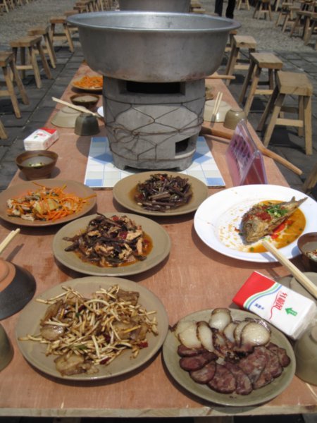 Lunch at Xijiang