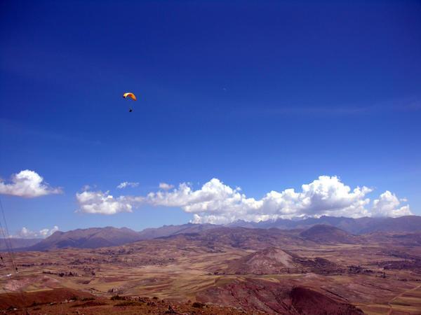 Paragliding over Sacred Valley 2