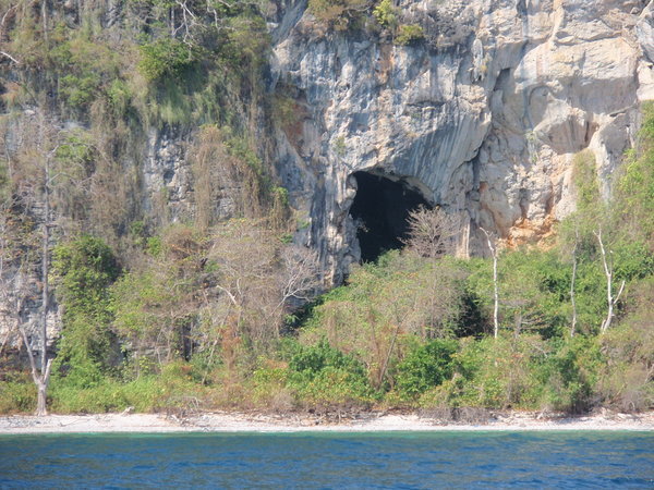 Cave on Bamboo Island