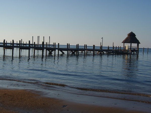 our sweet Pier at the Sunken Fish
