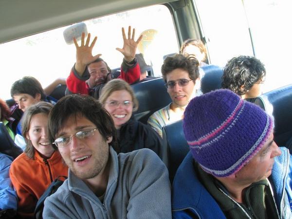 Bus in Tierra del Fuego