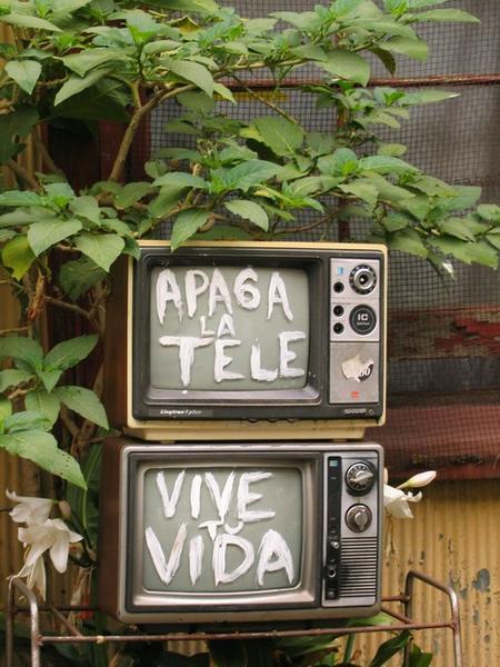 Turn off your TV, live your life!