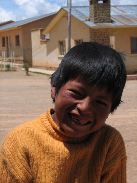 Bolivian child