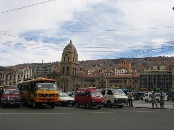 La Paz - San Francisco church