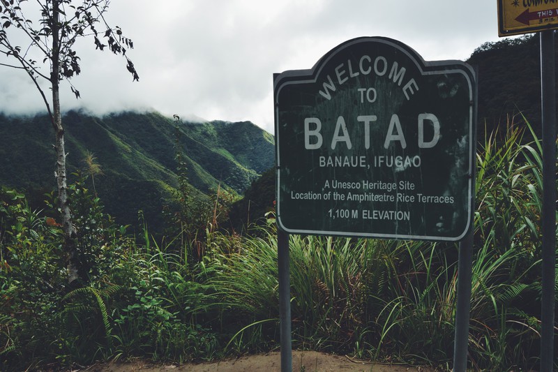 Batad Signpost
