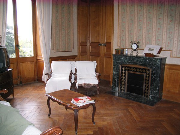 The castle-hotel in St.Julien-Molin-Molette