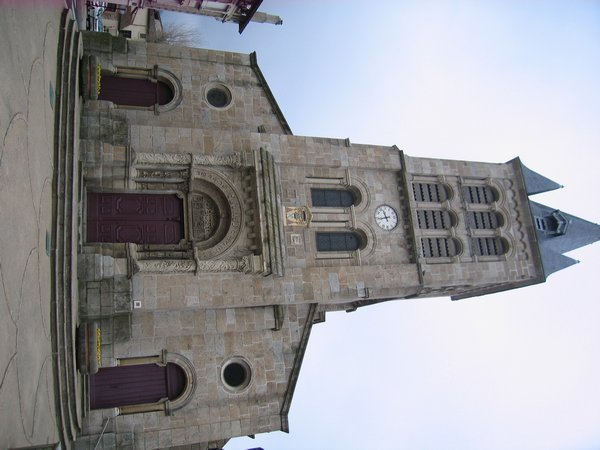 The church in Bourg Argental
