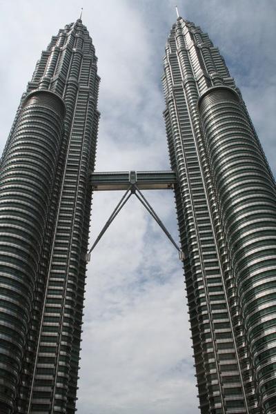 Petronas Towers during the day