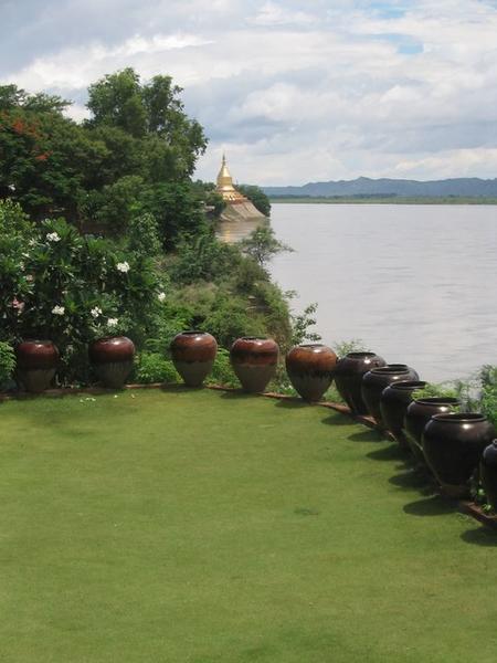 View of the Ayeyarwaddy River 