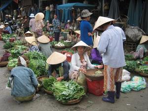 Market Vendors in Hoi An