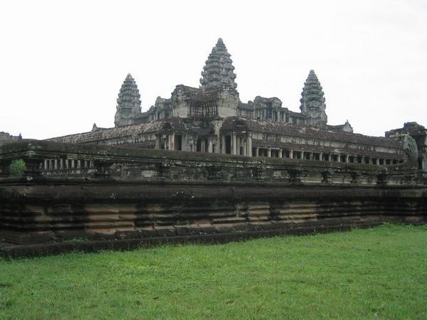 Angkor Wat at an angle
