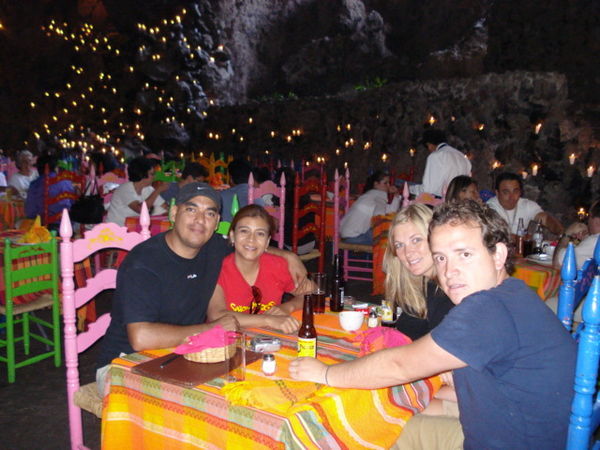 A Trek Followed by a Great Lunch Inside a Cave Near Teotihuacan