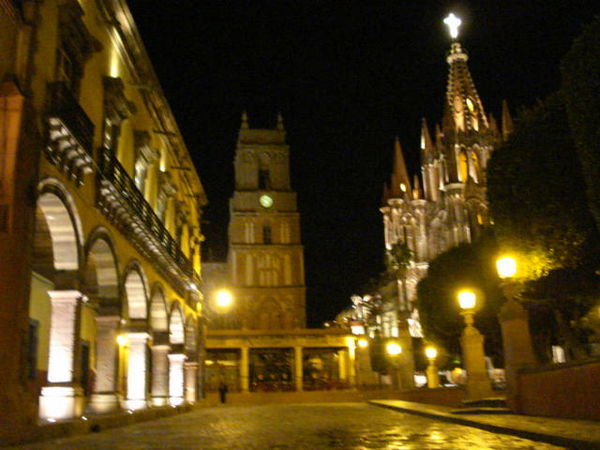 San Miguel de Allende at Night