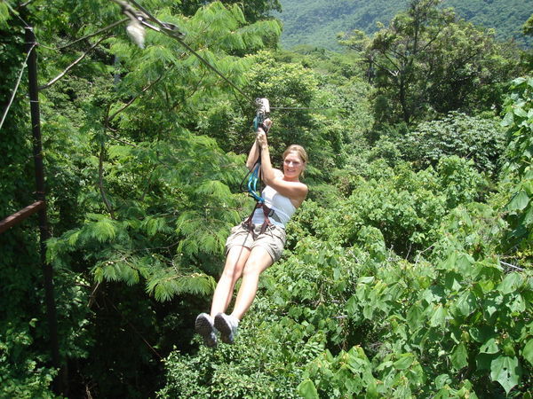 Zip-Lining in the Jungle