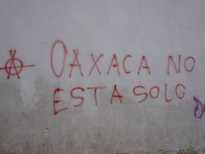 Support of Oaxaca Even in Chiapas