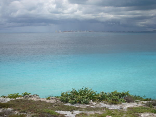 A Photo from Isla Mujeres Looking Towards Cancun
