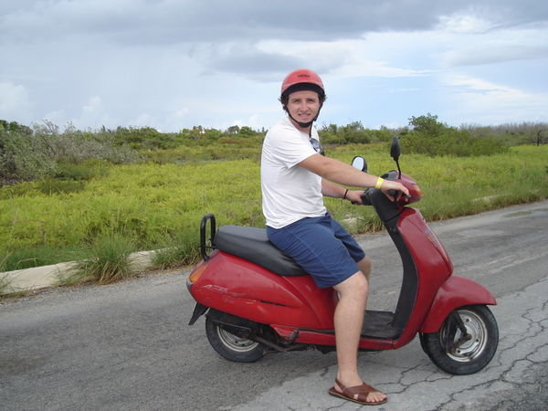 Our Tour of the Island on a Moped