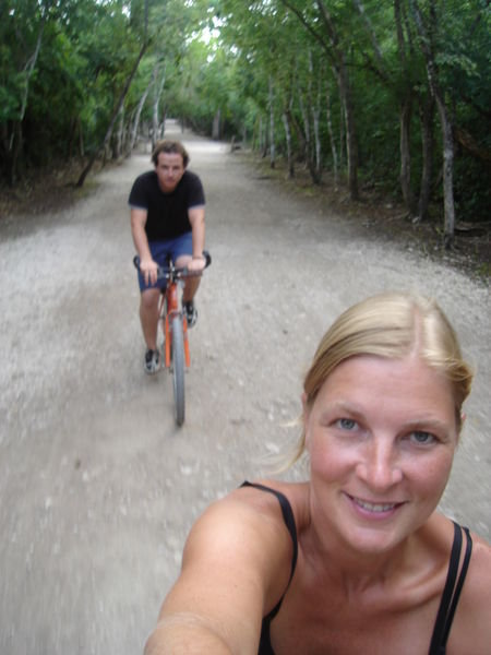 A Bike Ride Through the Ruins of Coba
