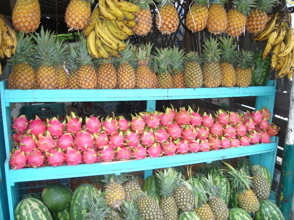 Fresh Fruit Stand in Tulum 