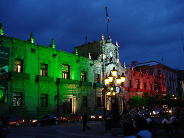  Palacio de Gobierno Dressed Up for Independence Day
