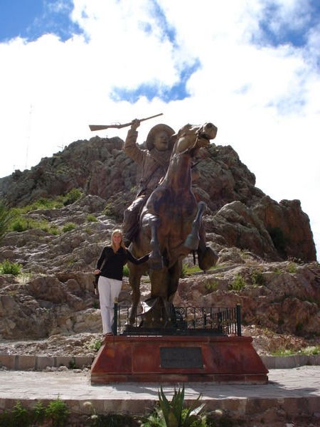 Me and Pancho Villa - Cerro de la Bufa