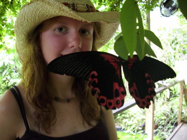 Julia and a Buterfly