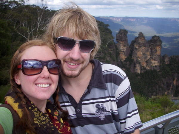 At the Three Sisters lookout