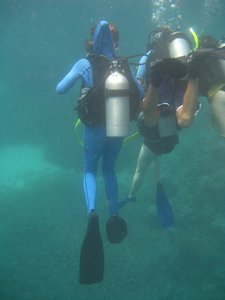 First dive