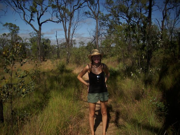 Second day of trekking in the outback