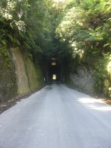 ...aber ein Tunnel noch seltener...