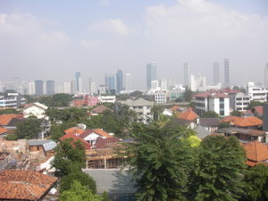 Ein letzter Blick auf Jakarta...