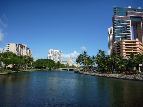 Ala Wai Canal in Honolulu