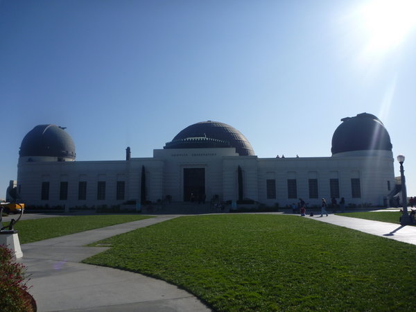 Griffith Observatorium in den Hollywood Hills