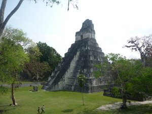 El Templo l der Maya Stadt Tikal
