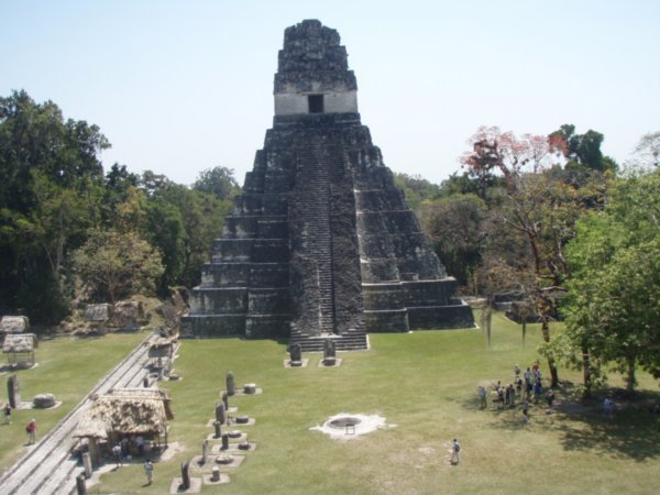 Famous Tikal Temple