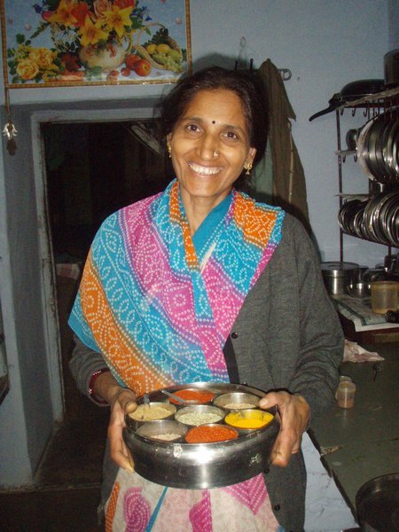 Shashi, our cooking instructor
