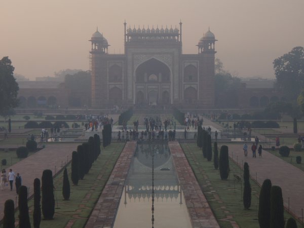 Part of the Taj complex