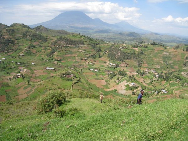 Landschaft in Ruanda