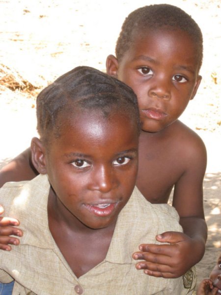 Kinder in Zambia