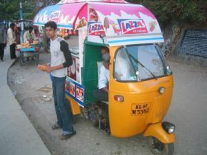 Ice-cream Rickshaw