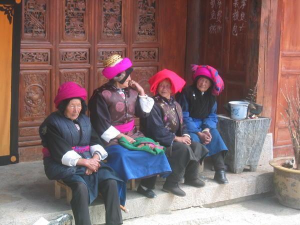 Tibetans in Traditional Dress