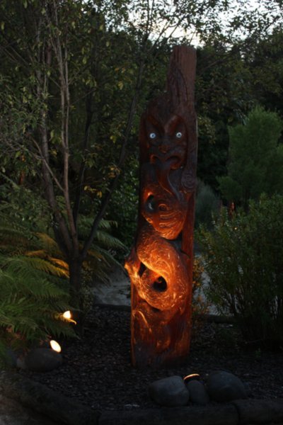 A Maori Carving