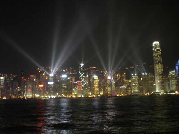 Hong Kong at night