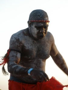Aboriginal dancer