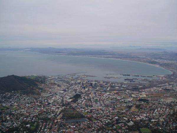 Capetown from Table Mountain
