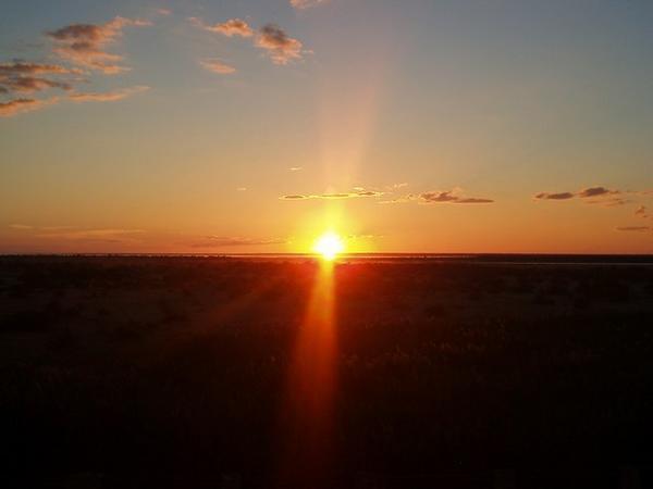 Last Sunset in Etosha