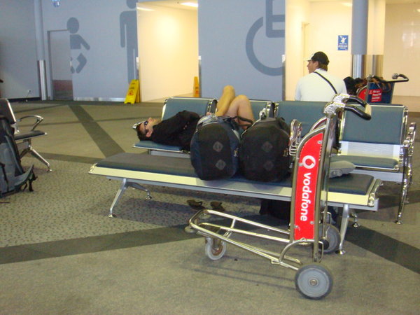 Cozy Bed in the Airport