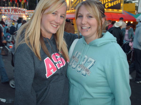elly and me at the fair