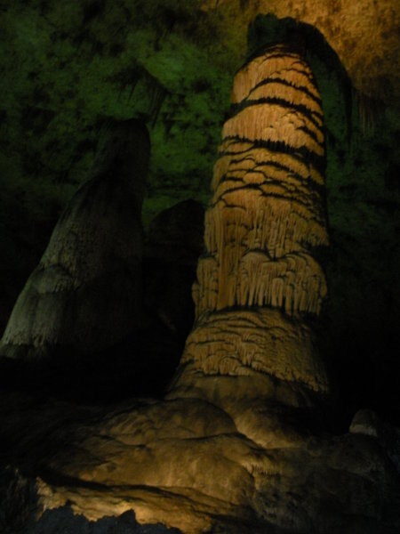 Inside of caverns
