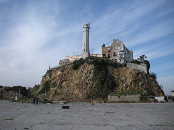 Lighthouse on Alcatraz Island